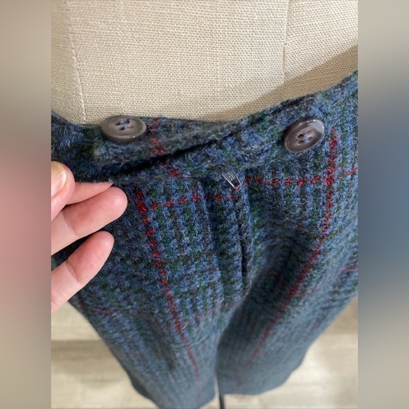 Henry White Dublin Vintage Long Tweed Skirt pockets Alpaca & Wool 10 US 6 EUC - Picture 12 of 13